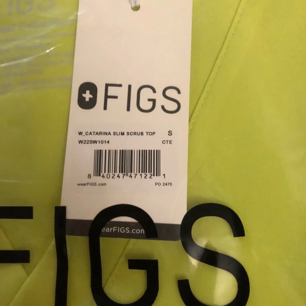 Figs Citrine Citrus Small Slim Catarina & Small Petite Joggers. - Picture 3 of 6